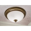 Plafoniera clasica patinata 2xE14/40W, Empire DL 7-085/2/26 PATINA/OPAL-MATT Orion